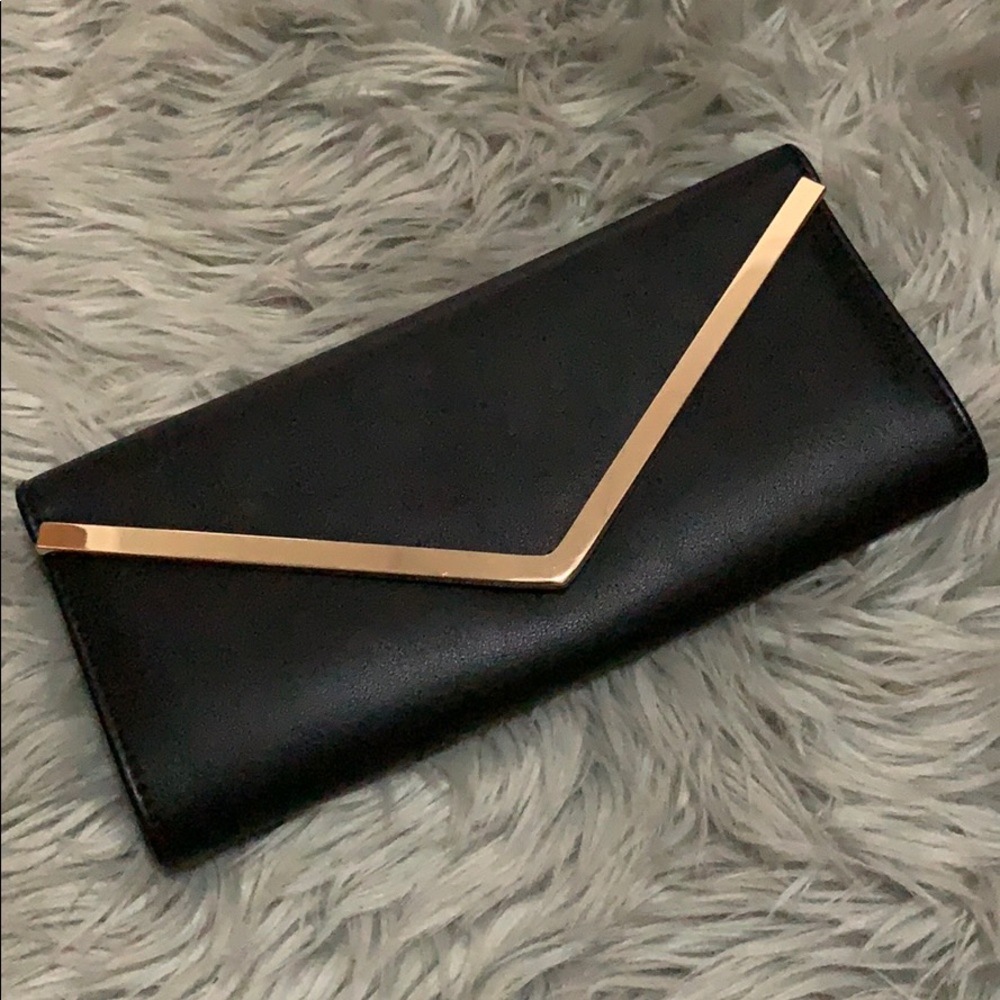 Black and Gold Clutch